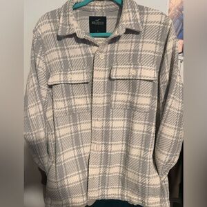 Hollister Men’s Flannel Jacket - Size L